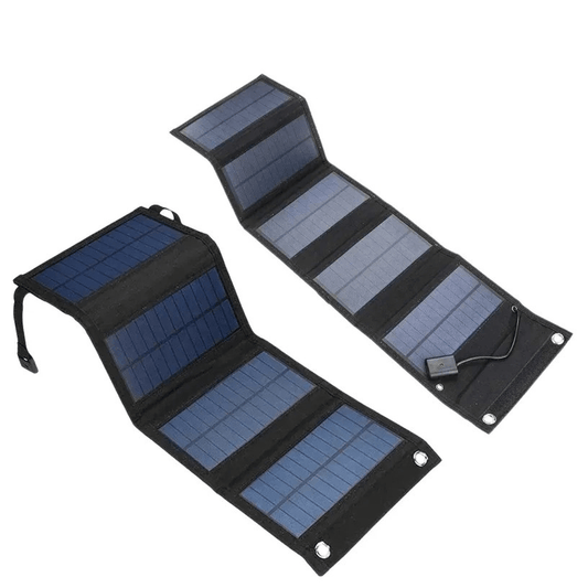 40W / 70W Foldable Solar Panel with 5V USB – Portable Charger for Phones & Camping - Small Pet Homes