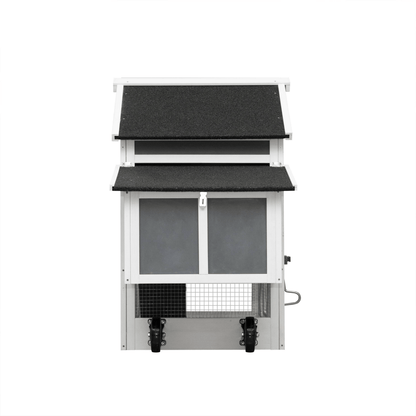 Convenient Chicken Coop on Wheels - Spacious, Durable, and Easy to Move - Small Pet Homes