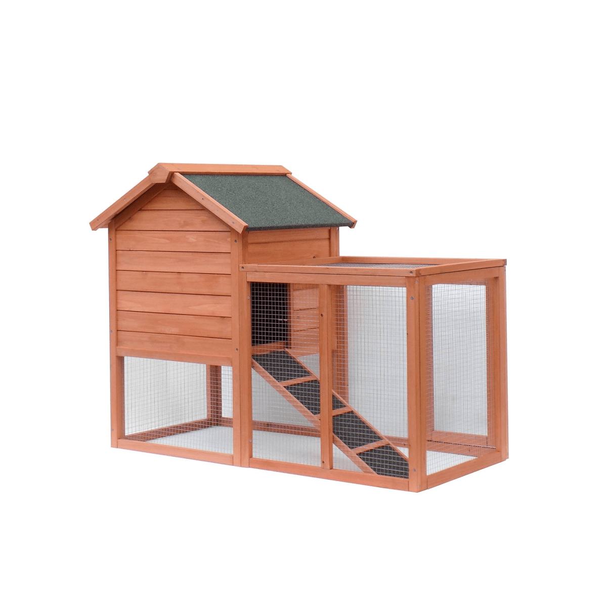 Durable Small Wooden Chicken Coop – Perfect for Limited Spaces - Small Pet Homes