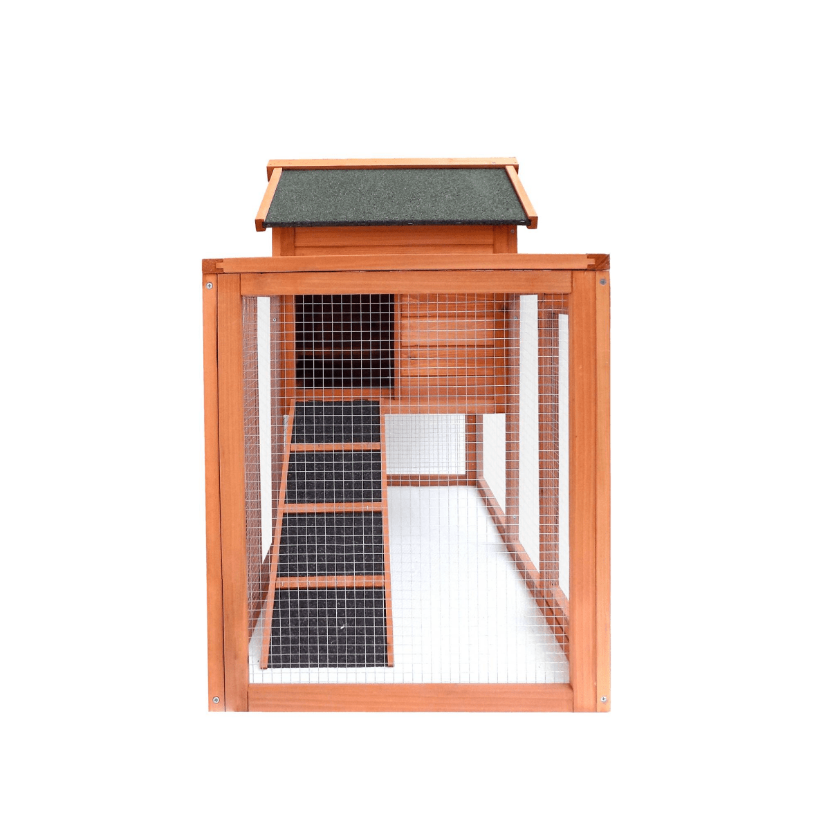 Durable Small Wooden Chicken Coop – Perfect for Limited Spaces - Small Pet Homes