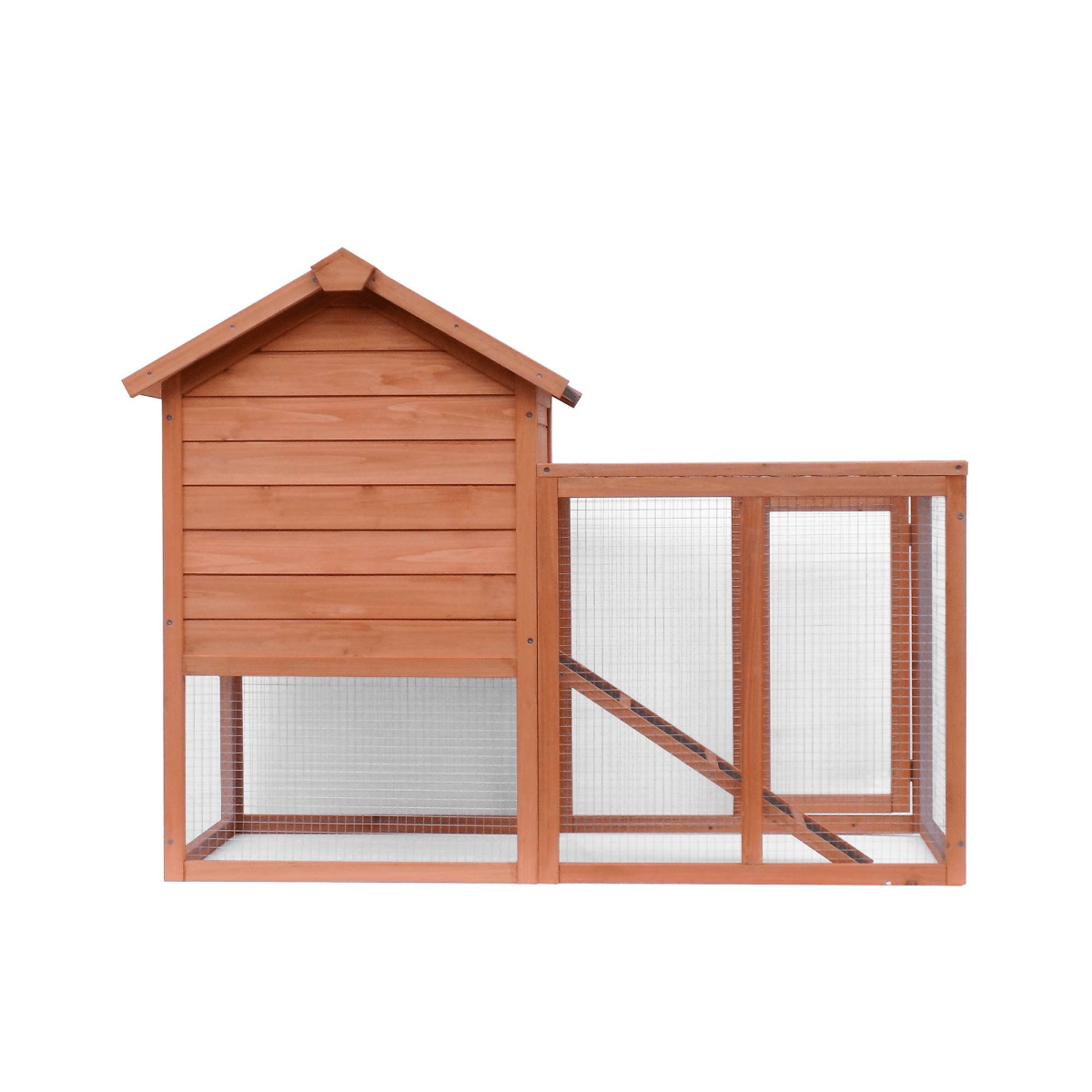 Durable Small Wooden Chicken Coop – Perfect for Limited Spaces - Small Pet Homes