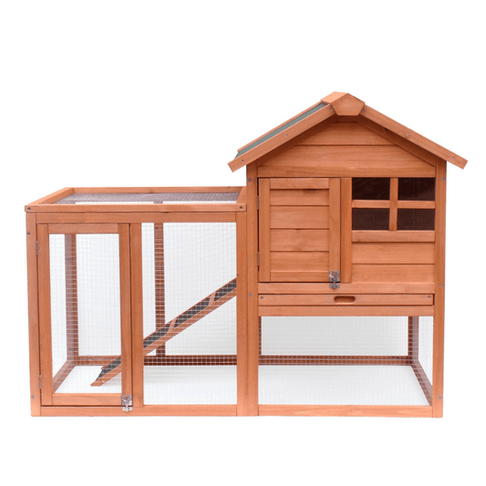 Durable Small Wooden Chicken Coop – Perfect for Limited Spaces - Small Pet Homes